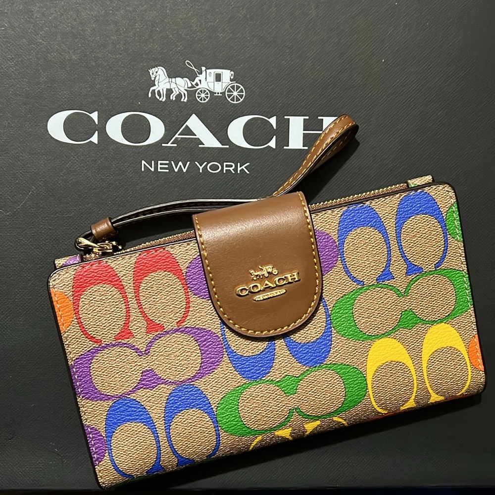 NWT Coach Pride Wallet